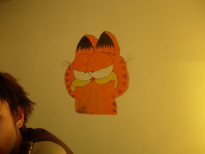 Garfield, natï¿½rlich immer dabei